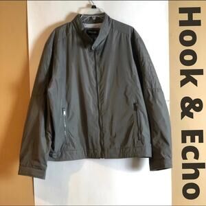 NWOT Hook & Echo City Tech Men’s Rain Jacket. XL